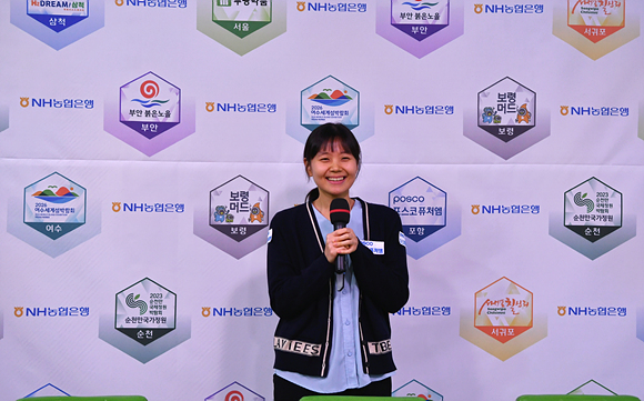 '지지 않아' 김경은 and '파워풀' 박태희